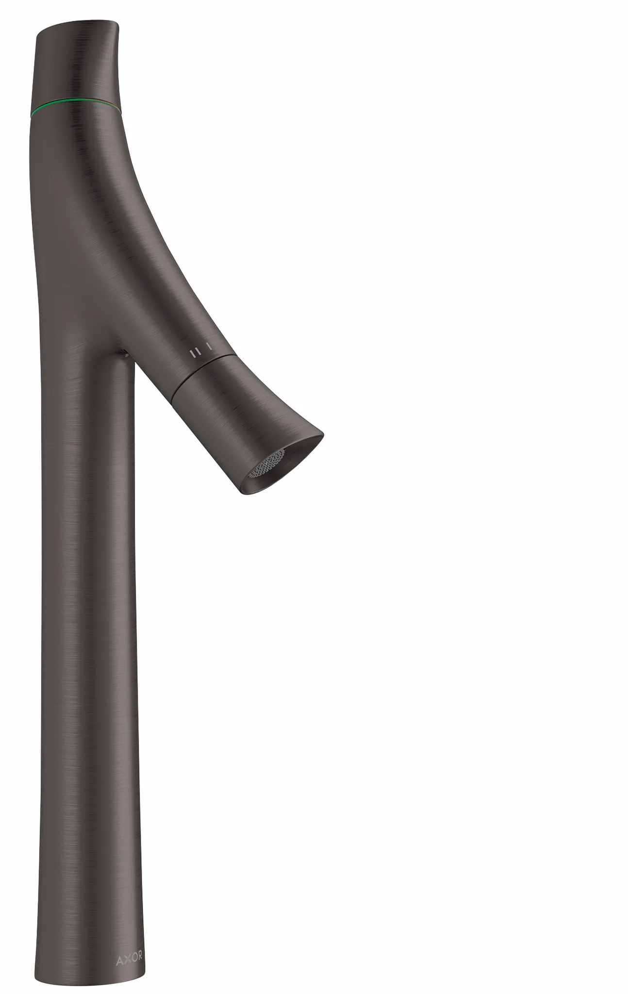 Hansgrohe AXOR Starck Organic 2-Griff Waschtischmischer 240, Brushed Black Chrome, Ausladung 124 mm, Auslaufhöhe 241 mm Hansgrohe AXOR Starck Organic 2-Griff Waschtischmischer 240, Brushed Black Chrome, Ausladung 124 mm, Auslaufhöhe 241 mm