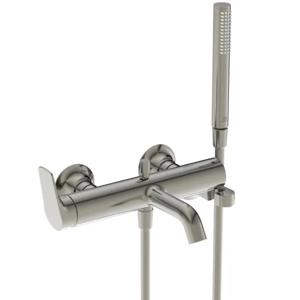 Badearmatur Aufputz La Dolce Vita mit Handbrause-Set Brushed Gold Badearmatur Aufputz La Dolce Vita mit Handbrause-Set Brushed Gold