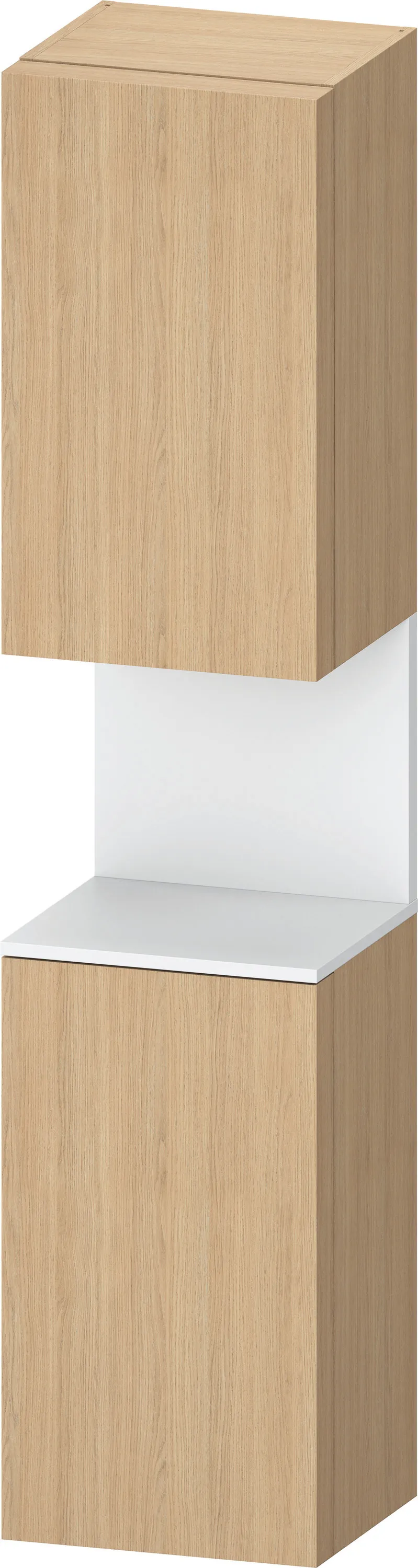 Duravit Hochschrank „Qatego“ 40 × 176 × 36 cm, mit Beleuchtung