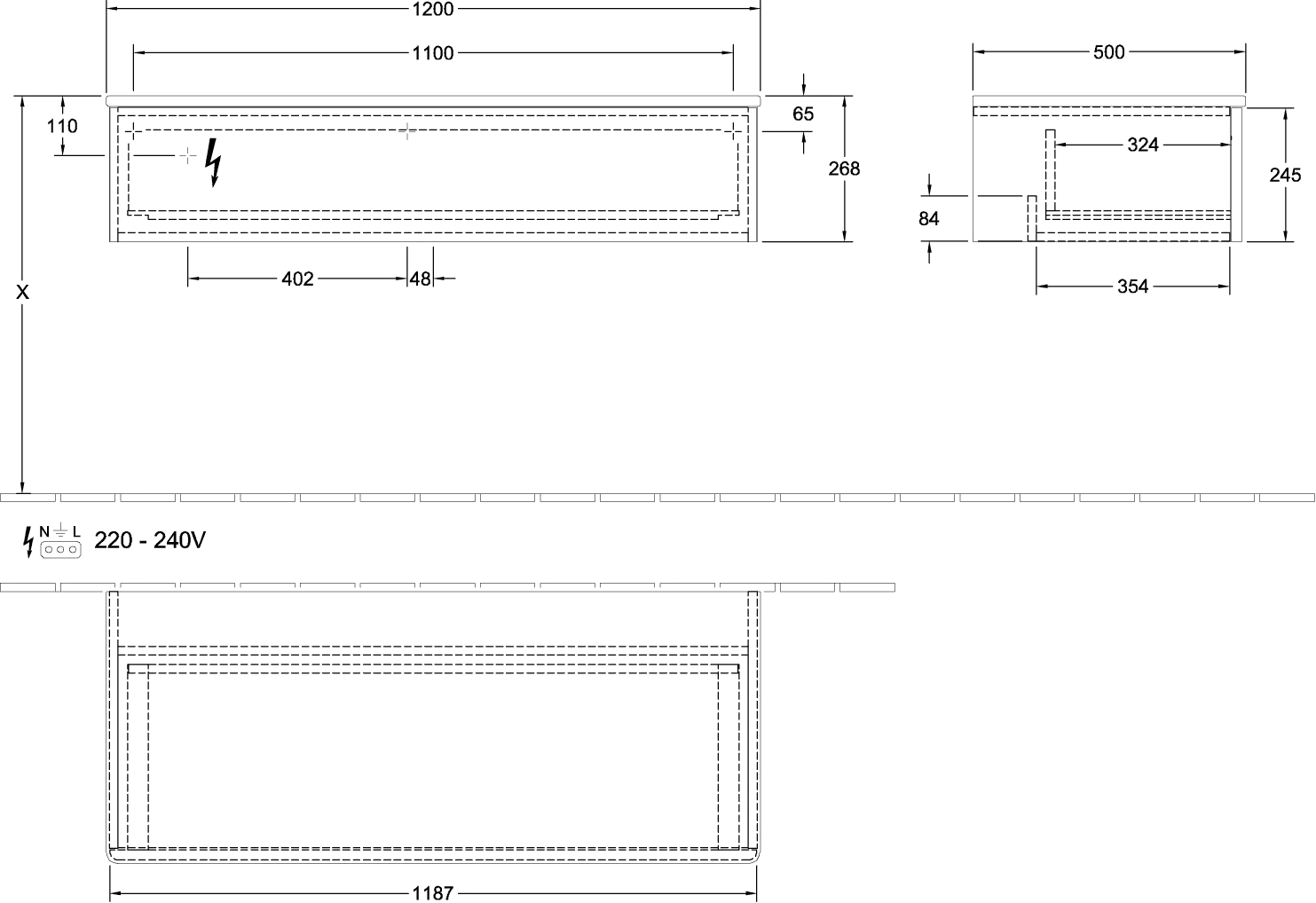 Villeroy & Boch Sideboard „Antao“ Villeroy & Boch Sideboard „Antao“