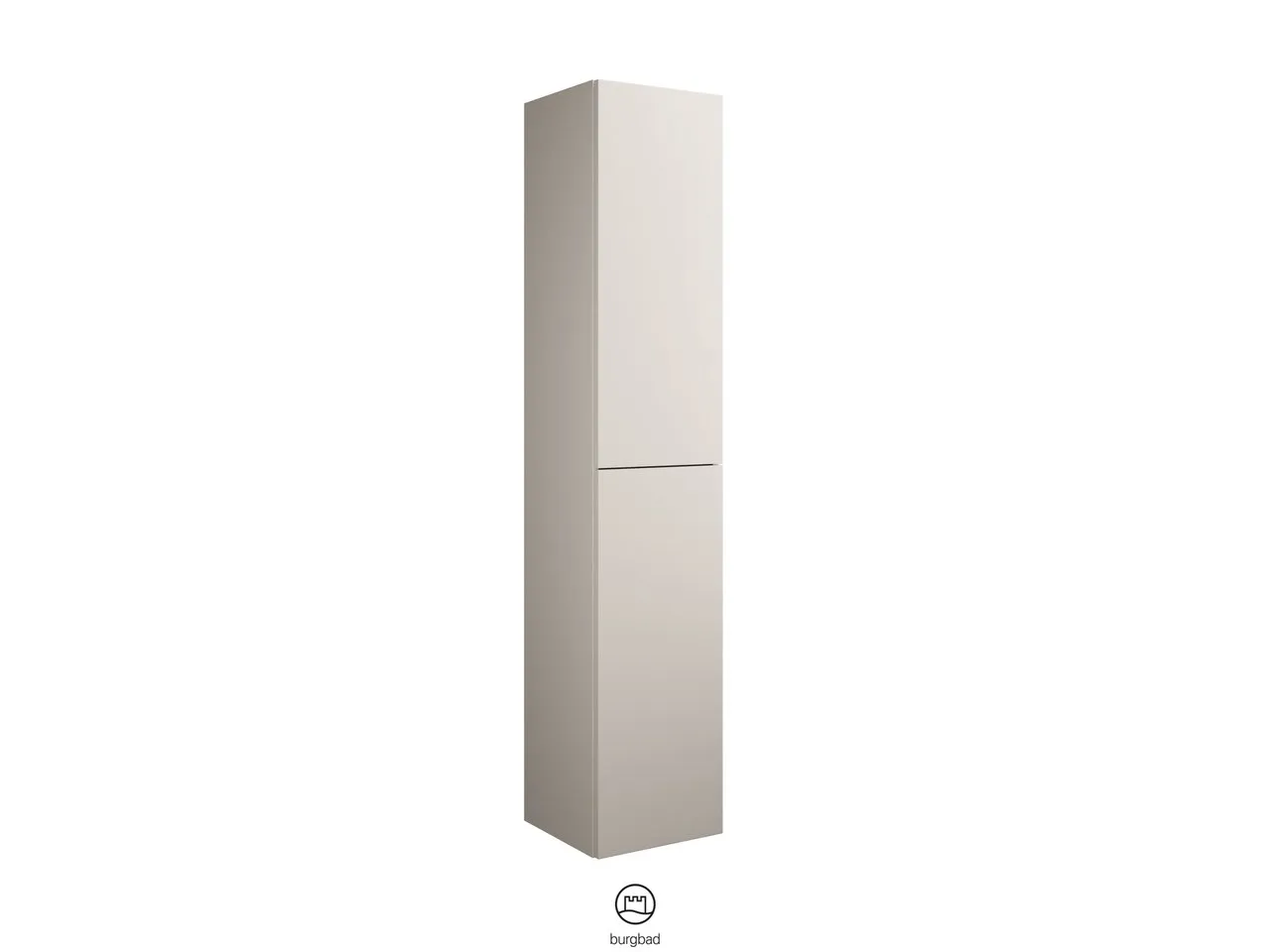 Hochschrank, 2 Türen mit Tip-On-Technik;2 Innenschubladen;4 Einlegeböden;1 fester Boden, Tiefe: 350 mm, Breite: 350 mm, Höhe: 1760 mm