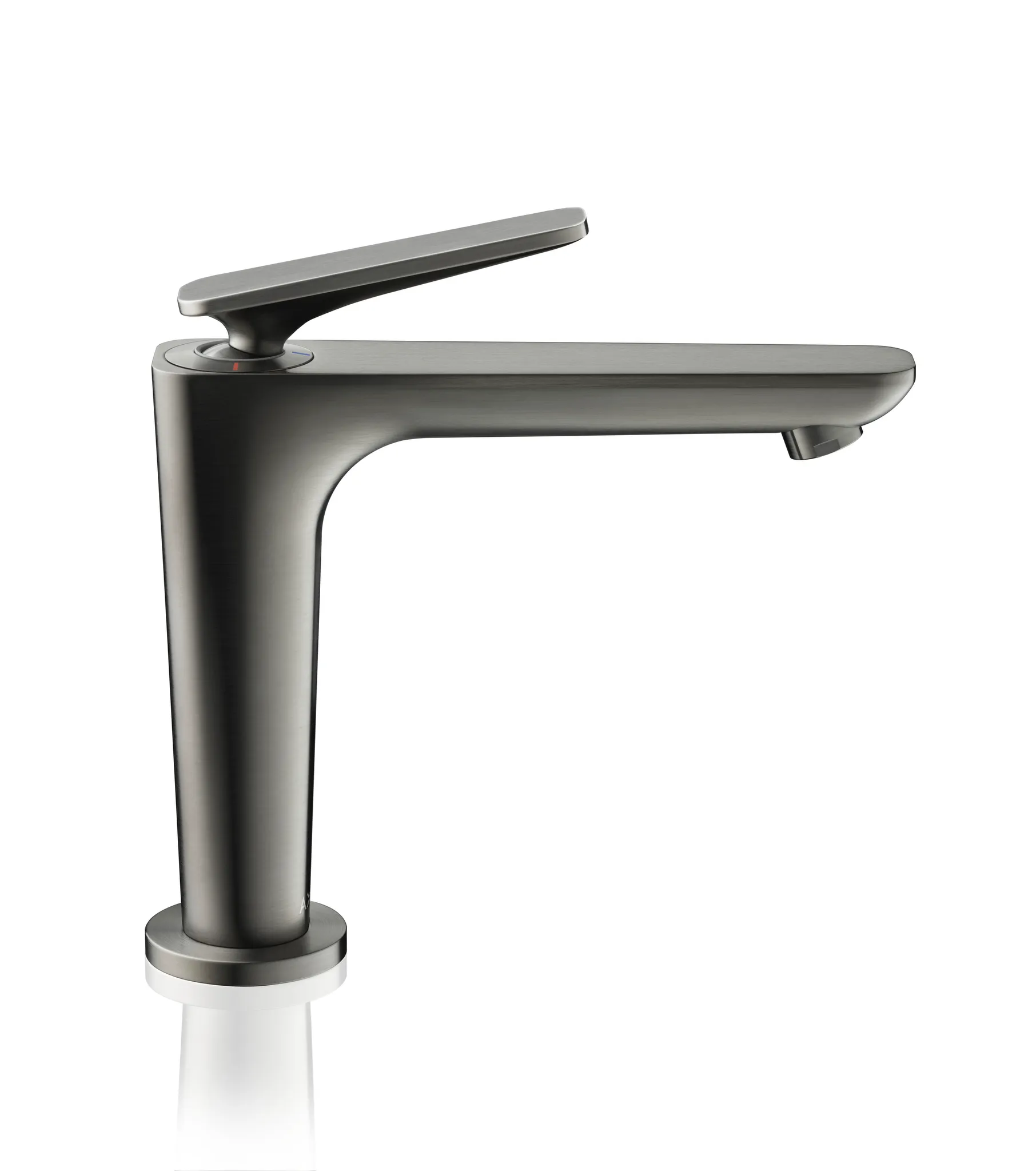 Einhand-Waschtischarmatur „Axor Citterio C“ Ausladung 135 mm in Brushed Black Chrome Einhand-Waschtischarmatur „Axor Citterio C“ Ausladung 135 mm in Brushed Black Chrome