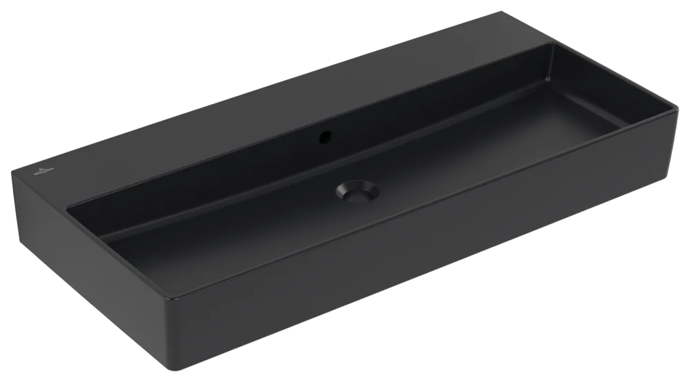 Villeroy & Boch Memento 2.0 Waschbecken TitanCeram Pure Black CeramicPlus