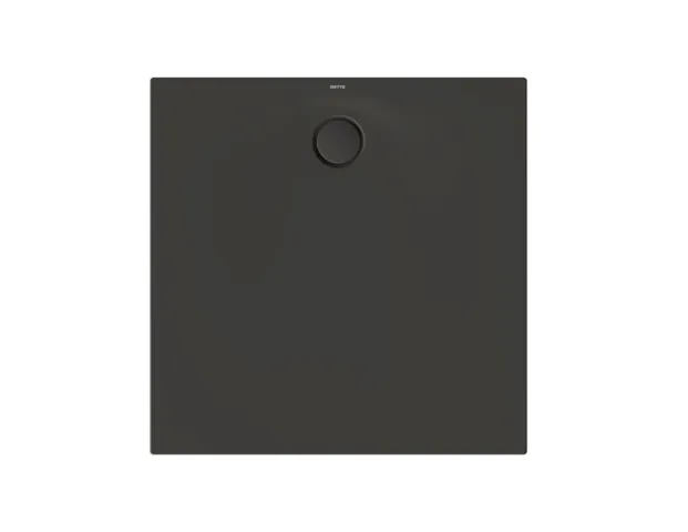 Bette Duschwanne „DW Ultra Space“ ohne Oberflächenbeschichtung, mit BetteGlasur® Plus, in Anthracite
