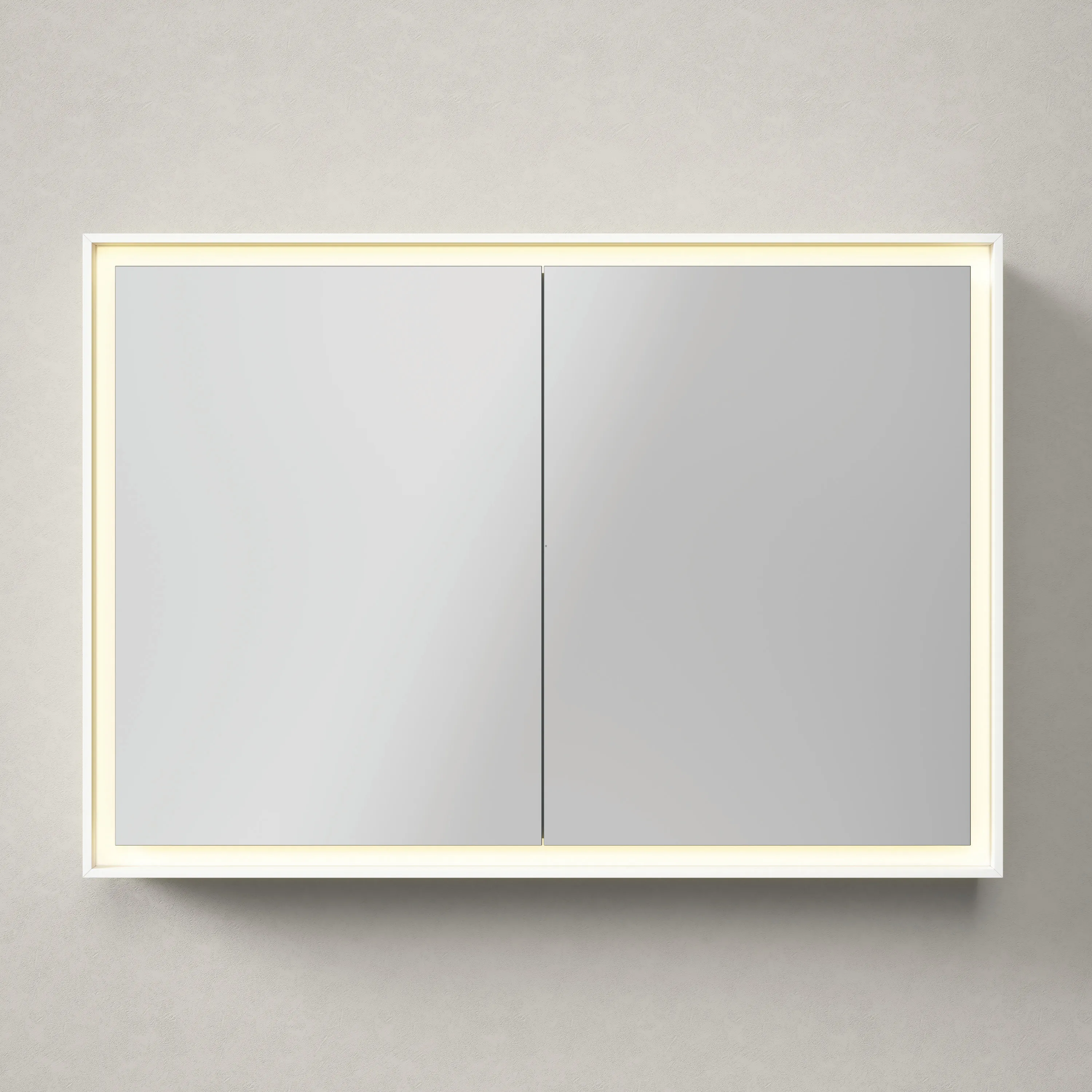 Duravit Spiegelschrank Version: Sensor „L-Cube“ 100 × 70 × 15,5 cm Duravit Spiegelschrank Version: Sensor „L-Cube“ 100 × 70 × 15,5 cm