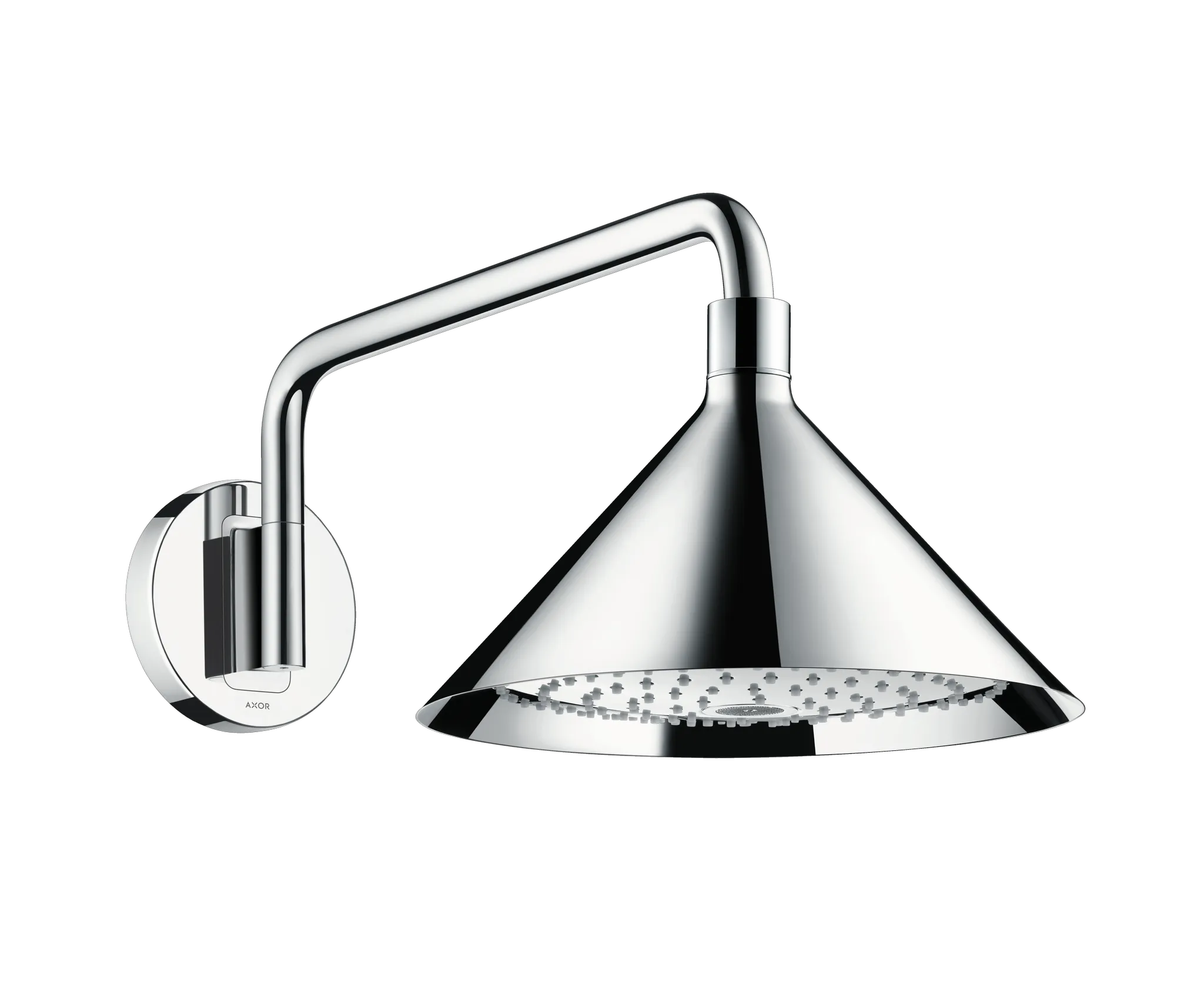 Hansgrohe AXOR Showers/Front Kopfbrause 240 2jet mit Brausearm, Chrom Hansgrohe AXOR Showers/Front Kopfbrause 240 2jet mit Brausearm, Chrom