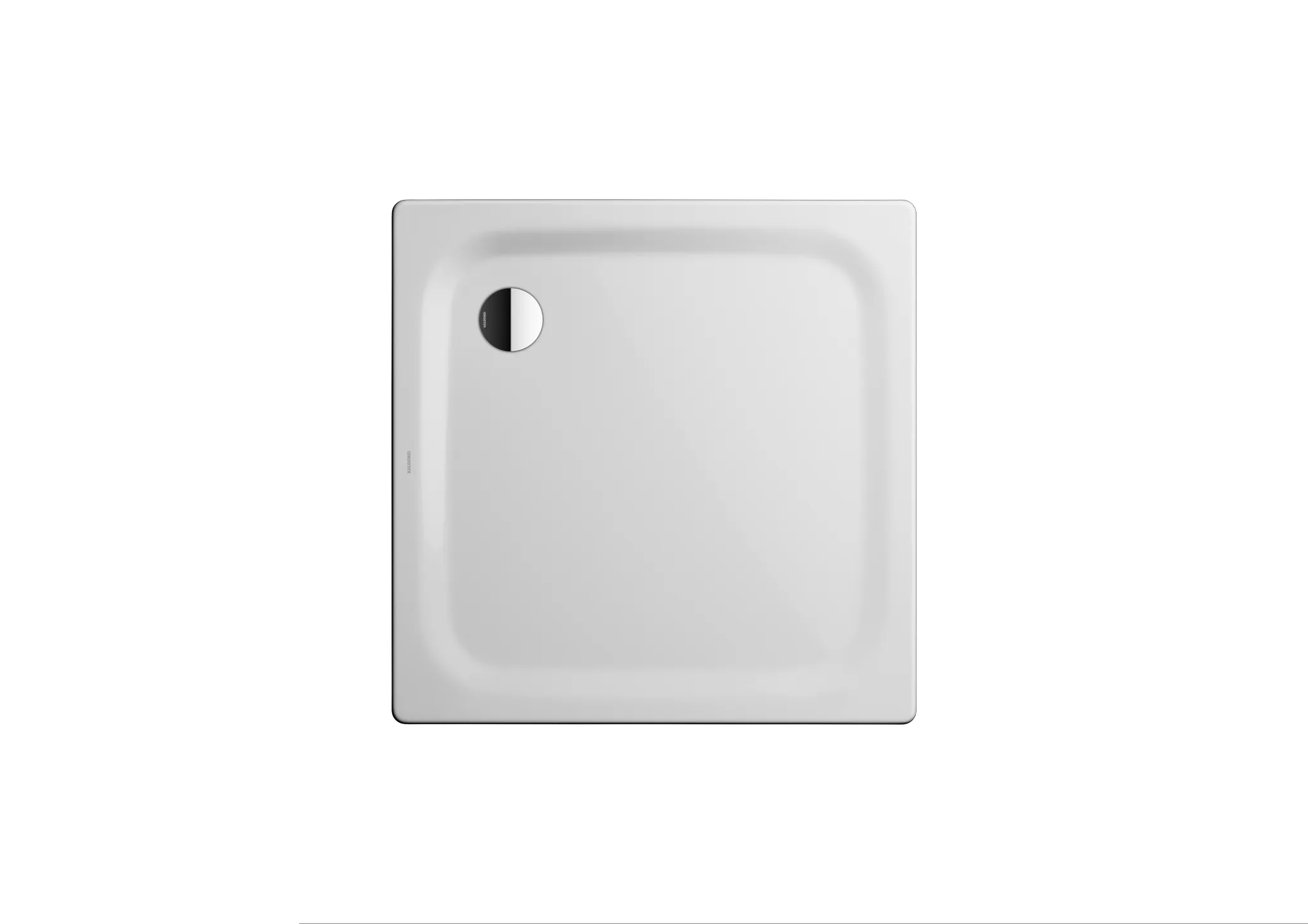 Kaldewei quadrat Duschwanne „Superplan Classic“ 80 × 80 cm ohne Oberflächenbeschichtung, ohne Oberflächenveredelung, in manhattan