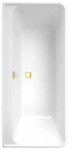 Villeroy & Boch Badewanne „Collaro“ vorwand rechteck 179,5 × 79 cm, mittig in Weiß Alpin