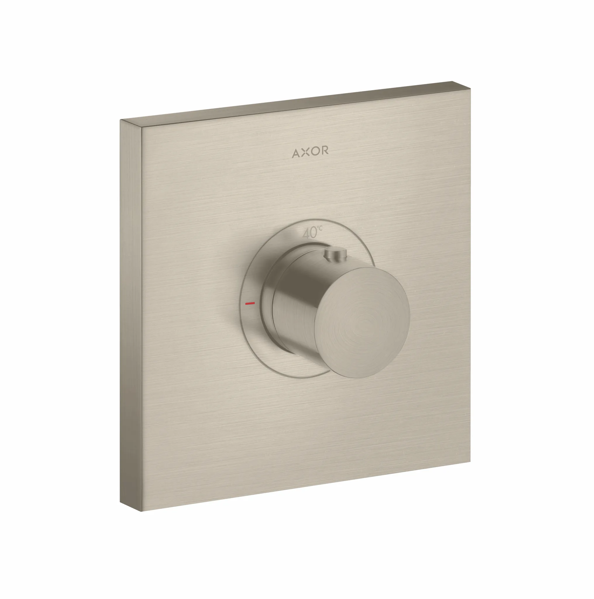 Hansgrohe AXOR ShowerSelect Thermostat HighFlow Unterputz eckig, Brushed Nickel