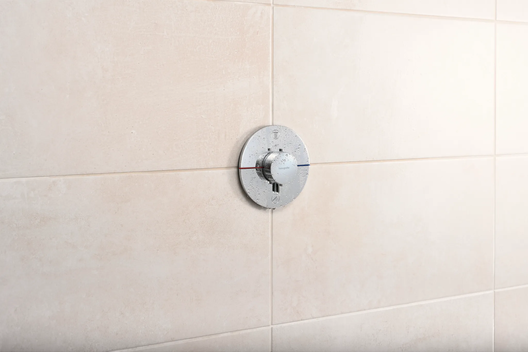 ShowerSelect Comfort S Thermostat Unterputz für 2 Verbraucher Chrom ShowerSelect Comfort S Thermostat Unterputz für 2 Verbraucher Chrom