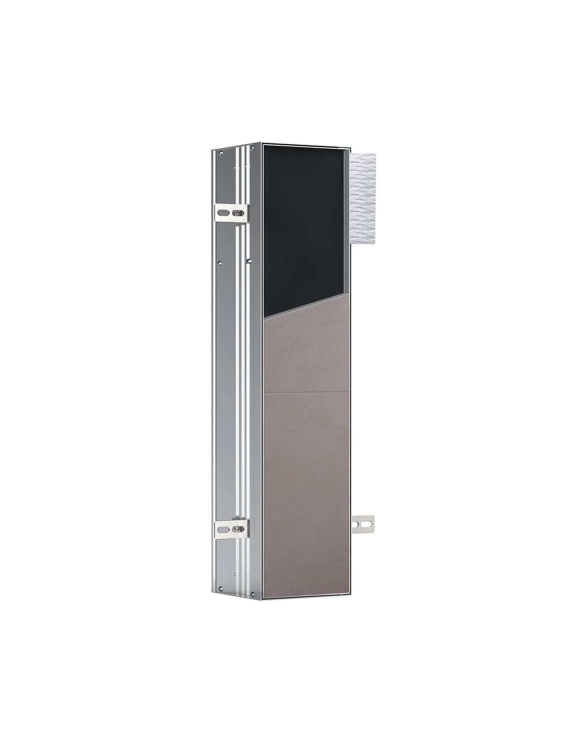 emco WC-Modul „asis module plus“, Anschlag links 15,4 × 65,8 × 15 cm emco WC-Modul „asis module plus“, Anschlag links 15,4 × 65,8 × 15 cm