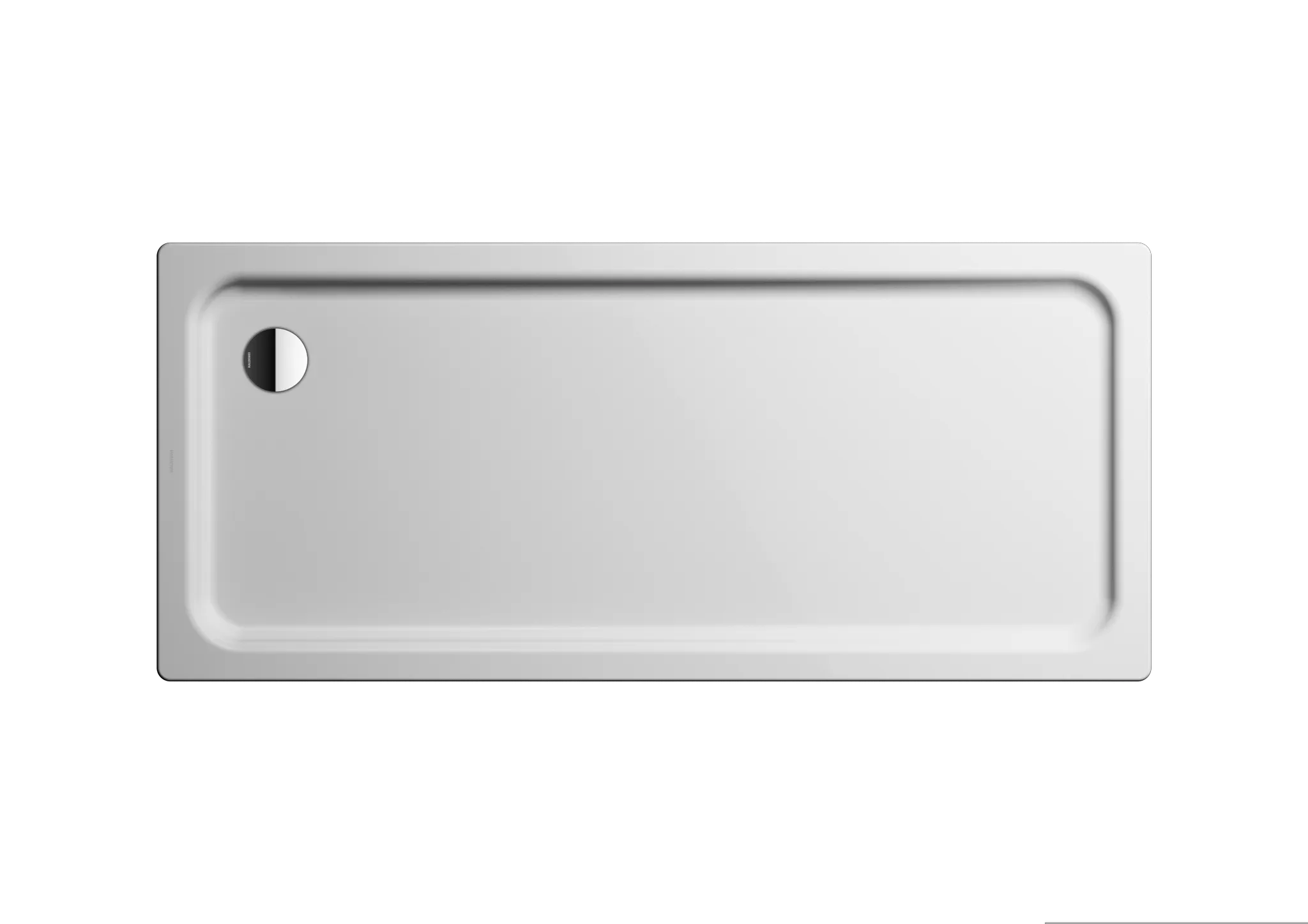 Kaldewei rechteck Duschwanne „Duschplan“ 75 × 170 cm in manhattan