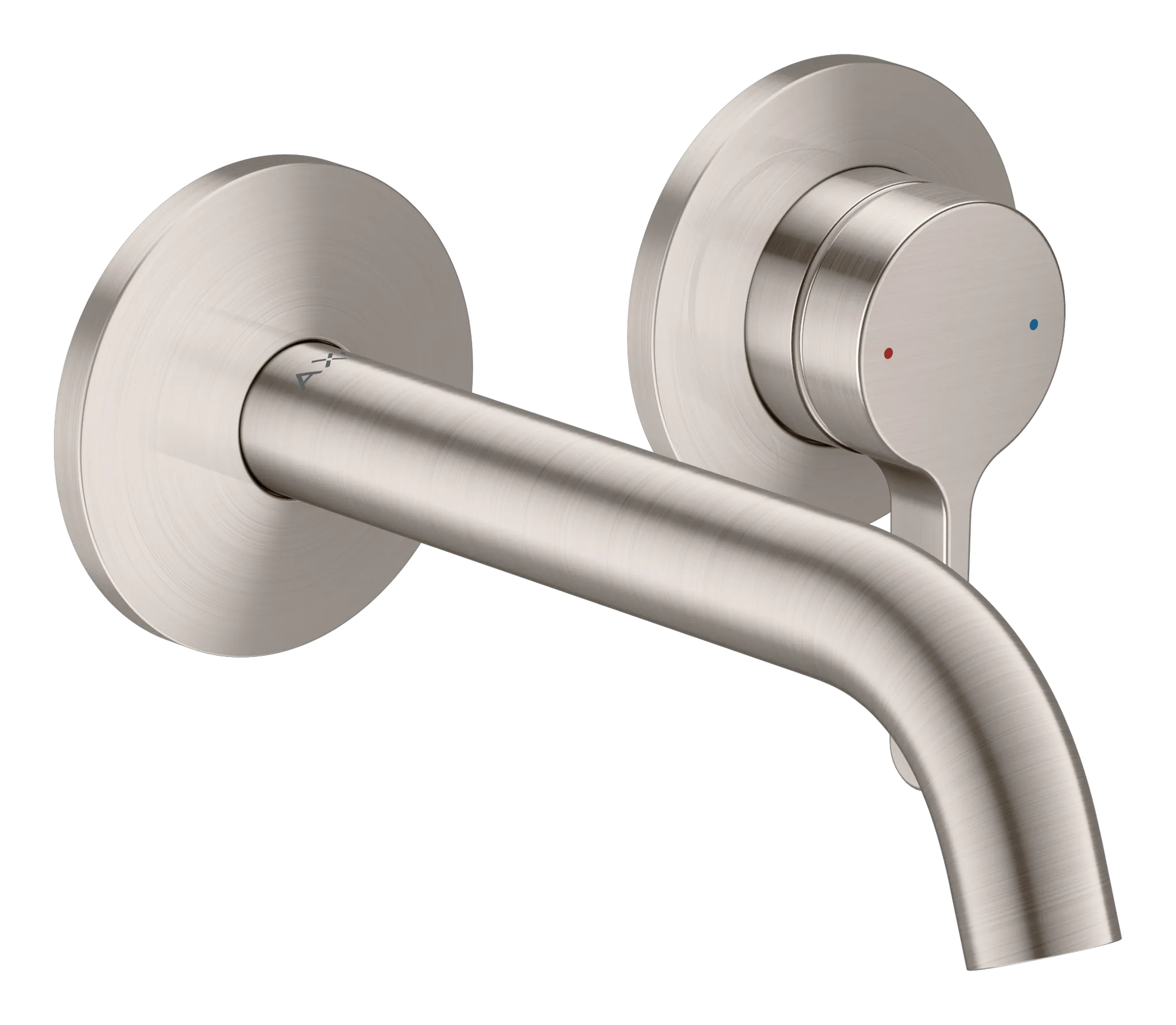 AXOR One Einhebel-Waschtischmischer Unterputz für Wandmontage mit Hebelgriff und Auslauf 160 mm, Chrom AXOR One Einhebel-Waschtischmischer Unterputz für Wandmontage mit Hebelgriff und Auslauf 160 mm, Chrom