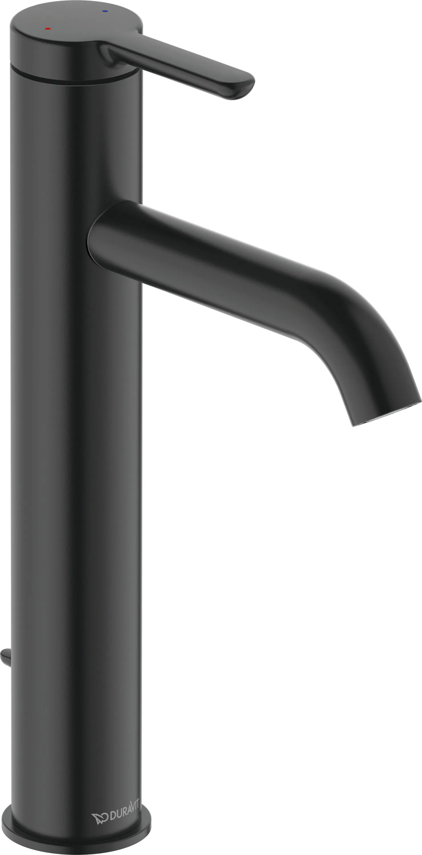 Einhand-Waschtischarmatur „Serie C.1“ Ausladung 136 mm in Schwarz (matt) Farbe: Schwarz (matt) Einhand-Waschtischarmatur „Serie C.1“ Ausladung 136 mm in Schwarz (matt) Farbe: Schwarz (matt)