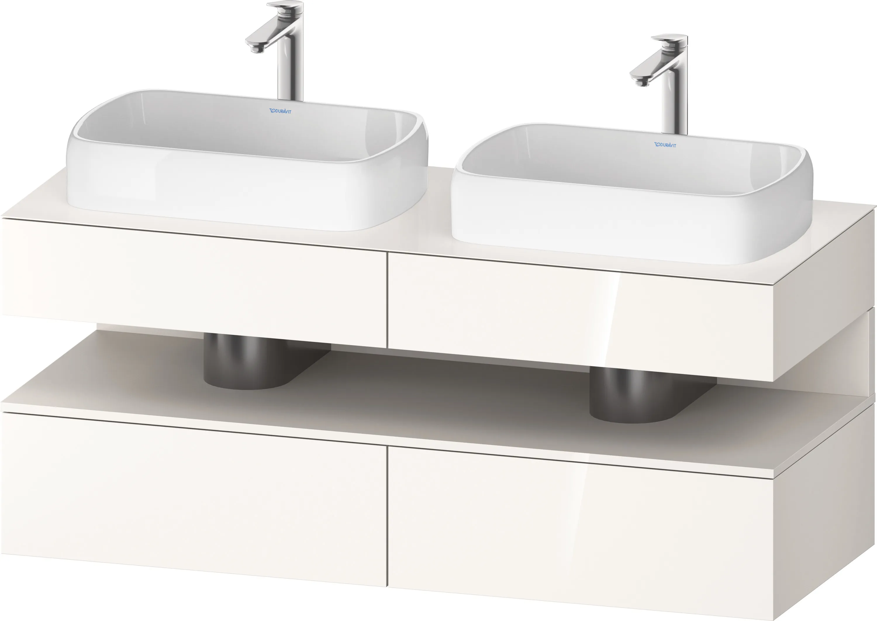 Duravit Waschtischunterschrank wandhängend „Qatego“