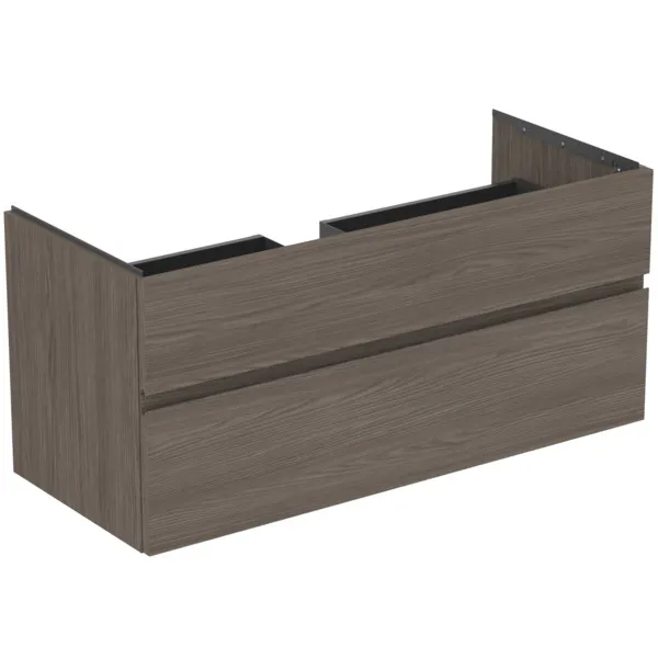 Ideal Standard Waschtischunterschrank „Finesse“ 120 × 55 × 50,5 cm Ulme dunkel