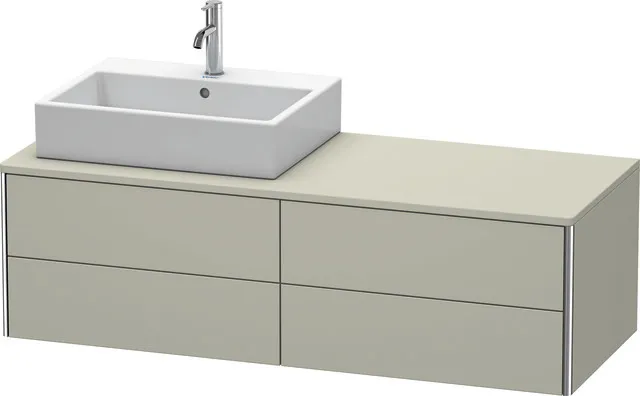 Duravit Waschtischunterschrank wandhängend „XSquare“ 140 × 40 × 54,8 cm Duravit Waschtischunterschrank wandhängend „XSquare“ 140 × 40 × 54,8 cm