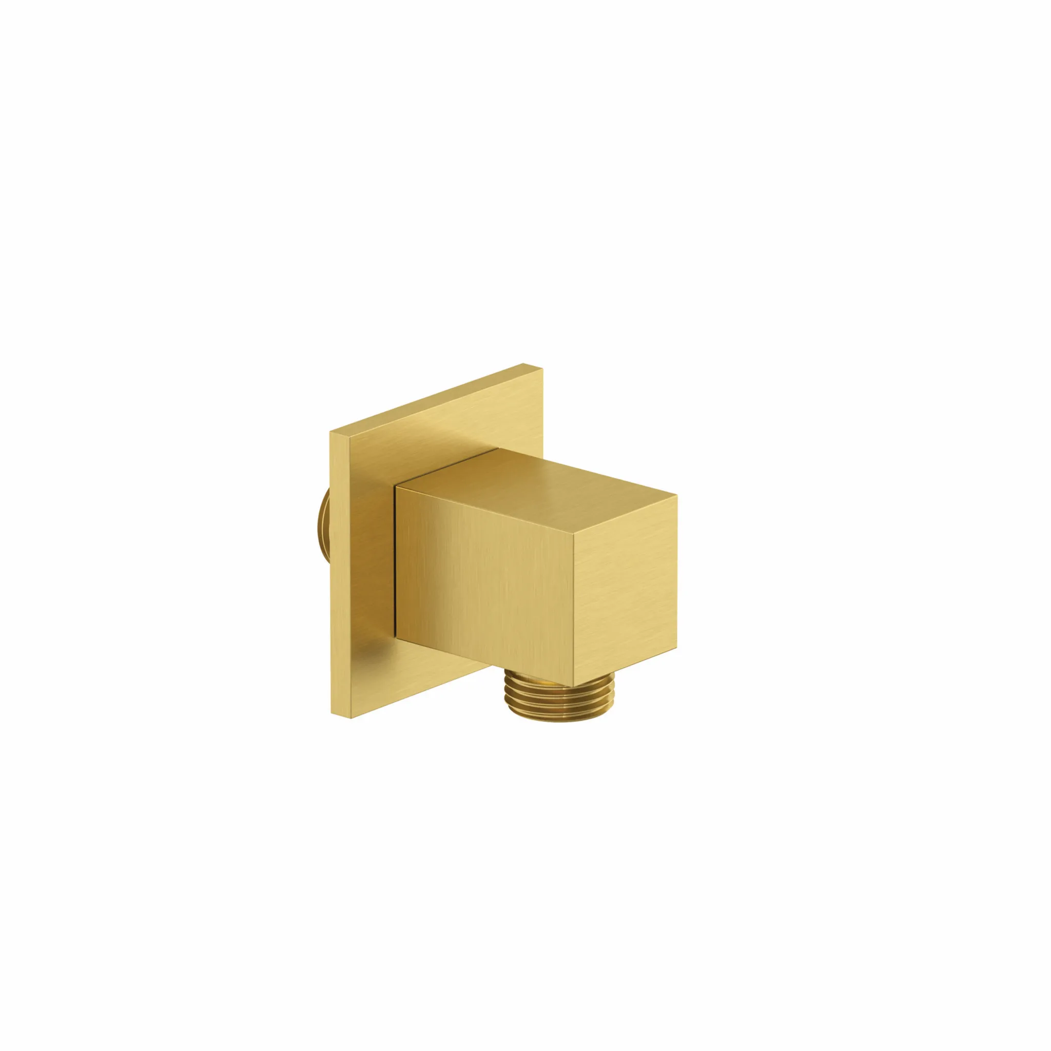 Kludi A-QA Wandanschlussbogen eckig Brushed Gold PVD, DN 15, Ausladung 48 mm Kludi A-QA Wandanschlussbogen eckig Brushed Gold PVD, DN 15, Ausladung 48 mm