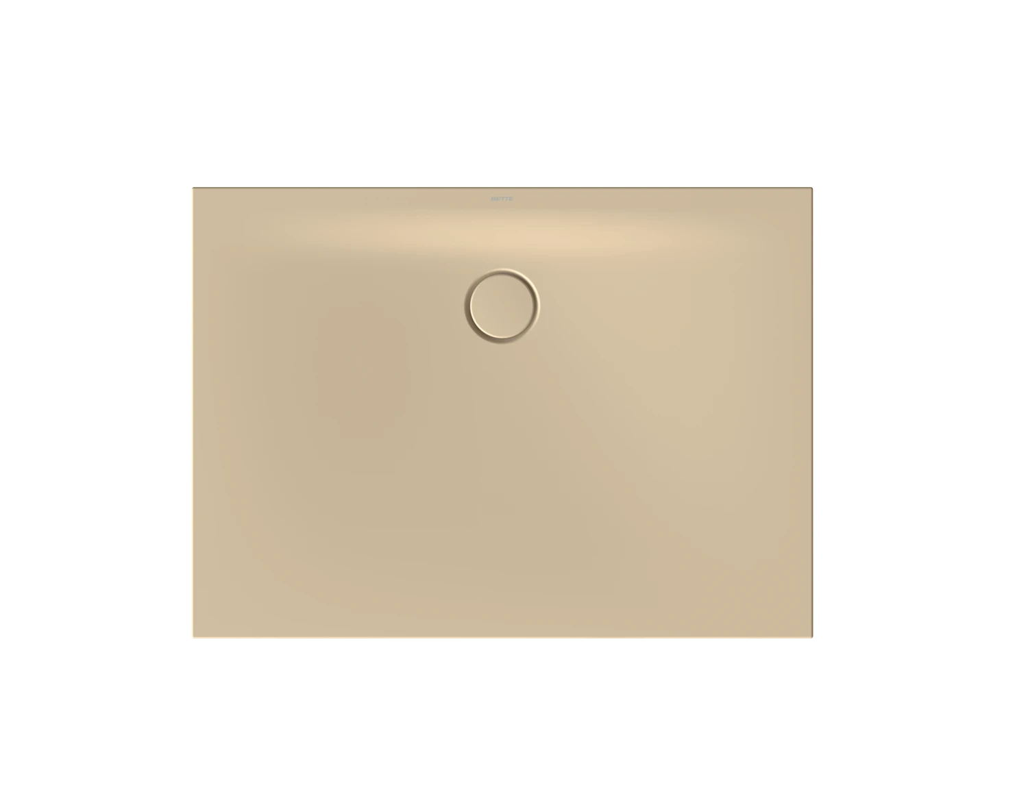 Bette rechteck Duschwanne „BetteFloor Side“ 1100 × 800 mm mit BetteAntirutsch Pro, ohne Oberflächenveredelung, ohne Wannenträger, in Bahamabeige