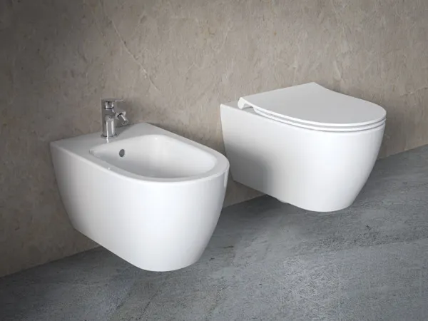 Ideal Standard Wandtiefspül-WC i.life O Hydro Twist Weiß