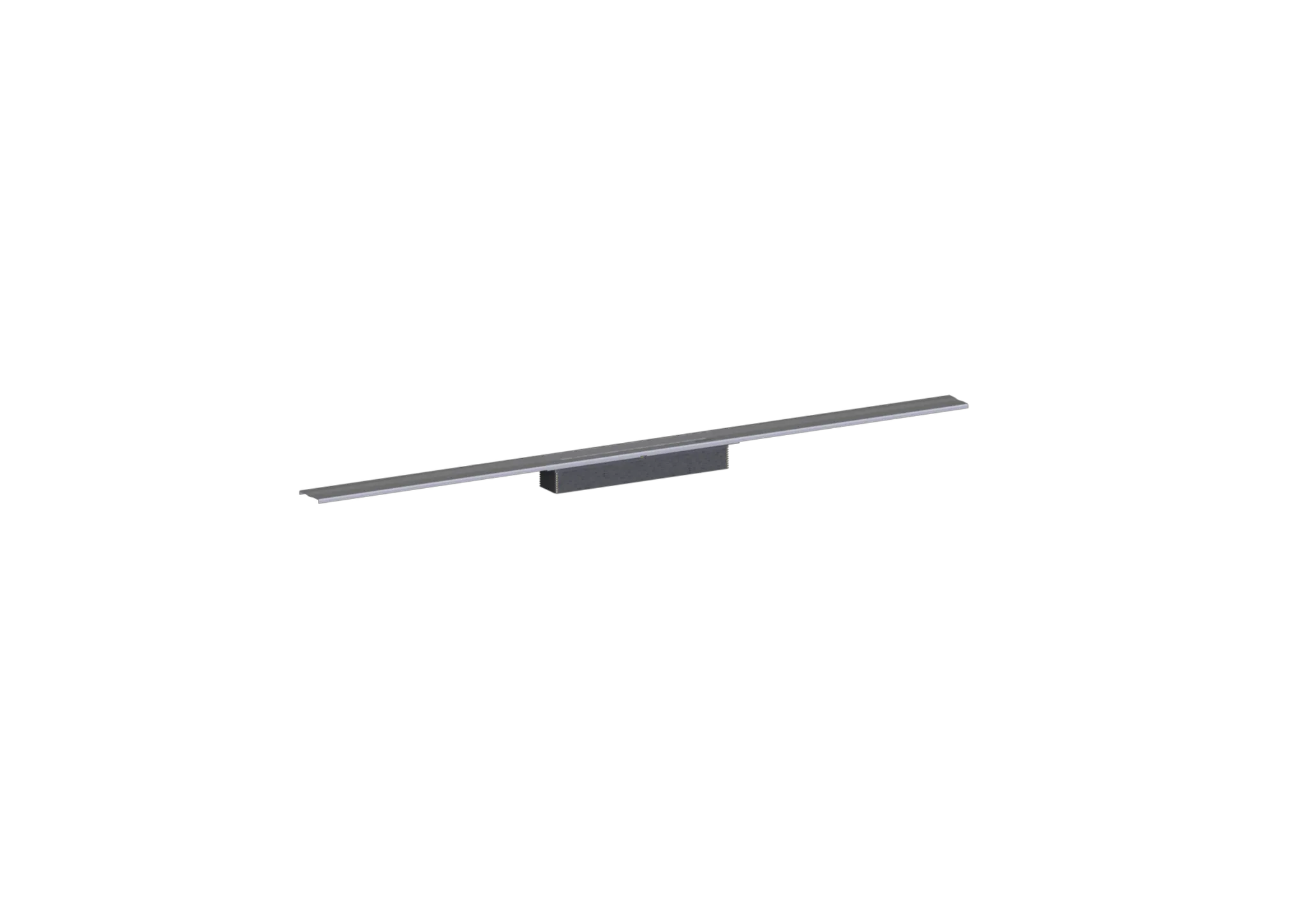 Dallmer Duschrinne CeraFloor Pure, Edelstahl, 1000 mm Länge, flächenbündig, für bodengleiche Duschen
