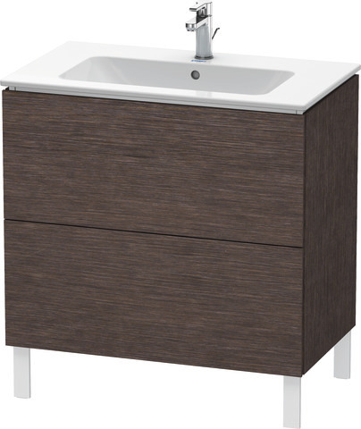 Duravit Waschtischunterschrank bodenstehend „L-Cube“ 82 × 70,4 × 48,1 cm