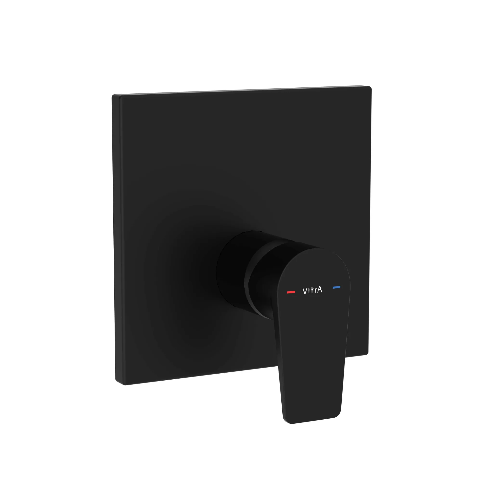 Flow Square Einhebel-Brausearmatur V-Box Unterputzmontage Schwarz Matt