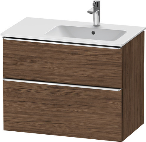 Duravit Waschtischunterschrank wandhängend „D-Neo“ 81 × 62,5 × 46,2 cm