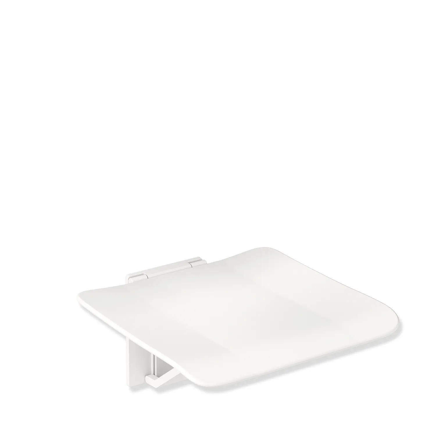 Klappsitz „System 900“ in Signalweiß Klappsitz „System 900“ in Signalweiß