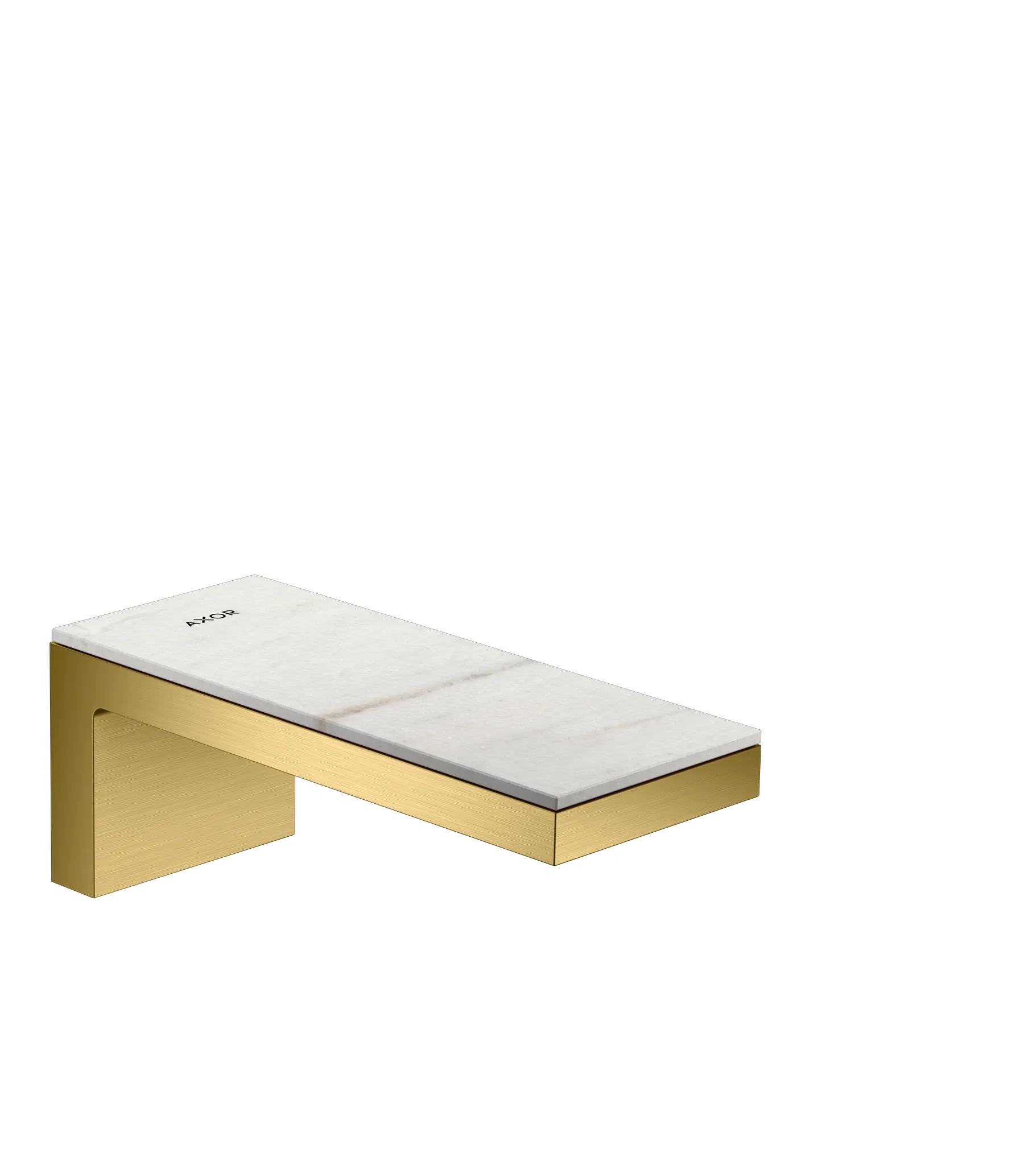 Hansgrohe AXOR MyEdition Mischer mit Platte 200 Marmor Lasa Covelano Vena Oro Hansgrohe AXOR MyEdition Mischer mit Platte 200 Marmor Lasa Covelano Vena Oro