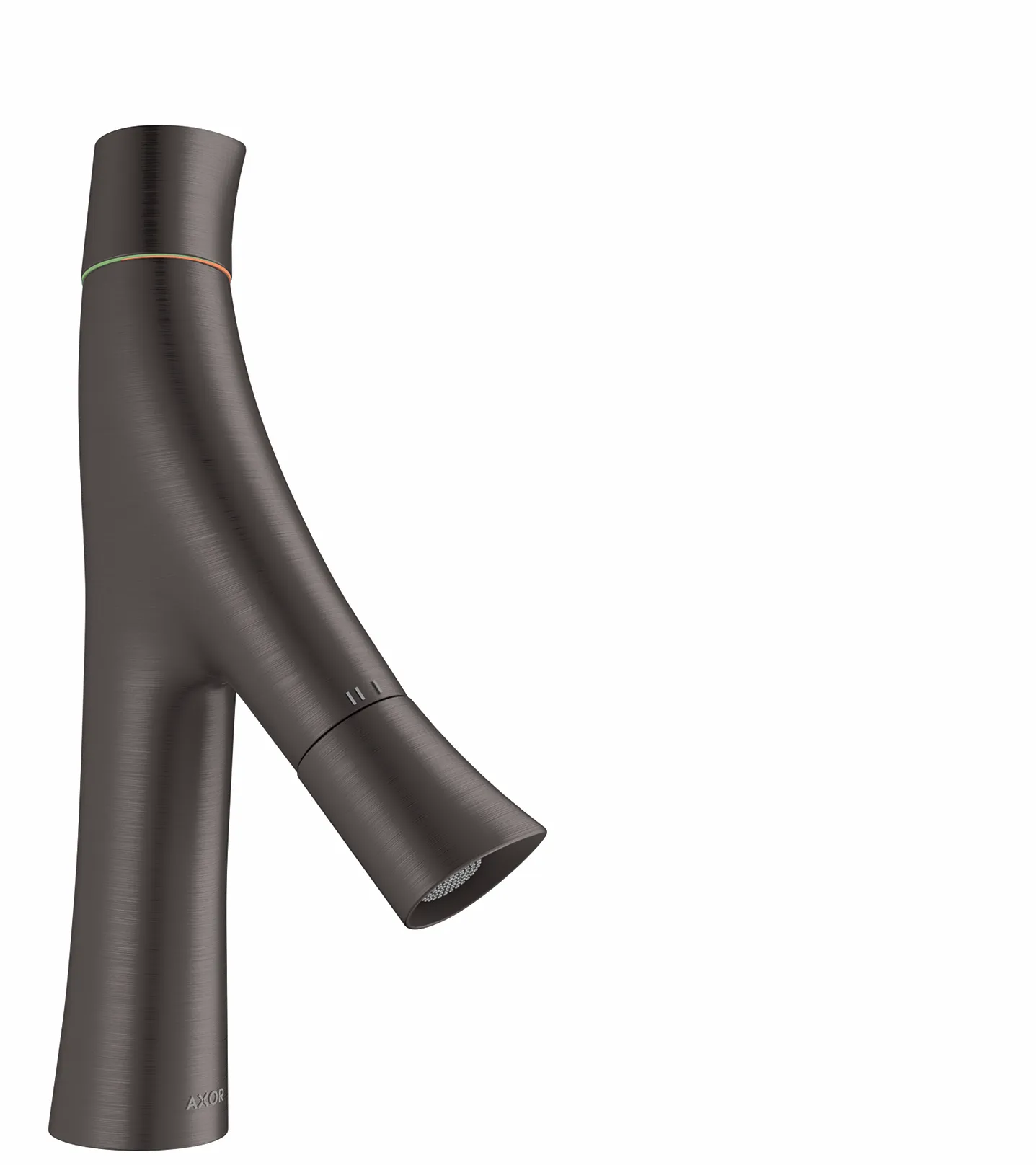 Hansgrohe AXOR Starck Organic 2-Griff Waschtischmischer 80 mit Ablaufgarnitur Brushed Black Chrome Hansgrohe AXOR Starck Organic 2-Griff Waschtischmischer 80 mit Ablaufgarnitur Brushed Black Chrome