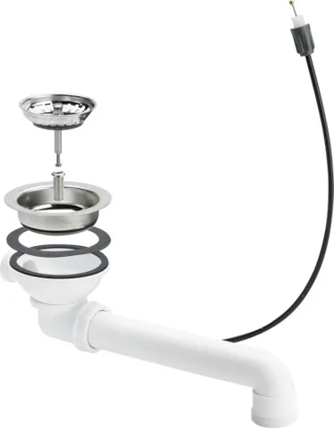 Viega Ablaufventil für Spülen Modell 7139.16 in Kunststoff weiss 11,4 cm Viega Ablaufventil für Spülen Modell 7139.16 in Kunststoff weiss 11,4 cm