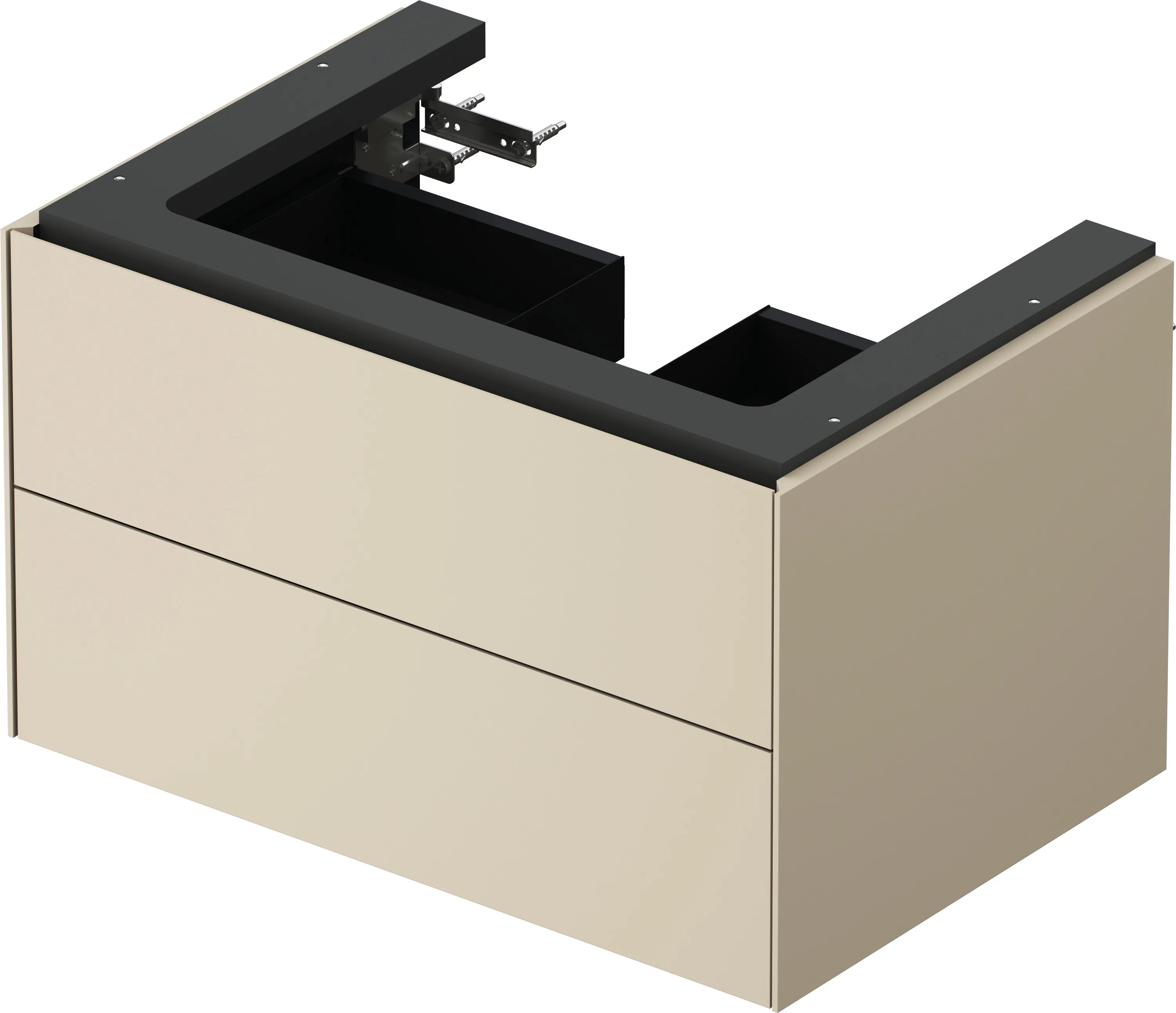Duravit Waschtischunterschrank wandhängend „White Tulip“ 68,4 × 41 × 45,8 cm