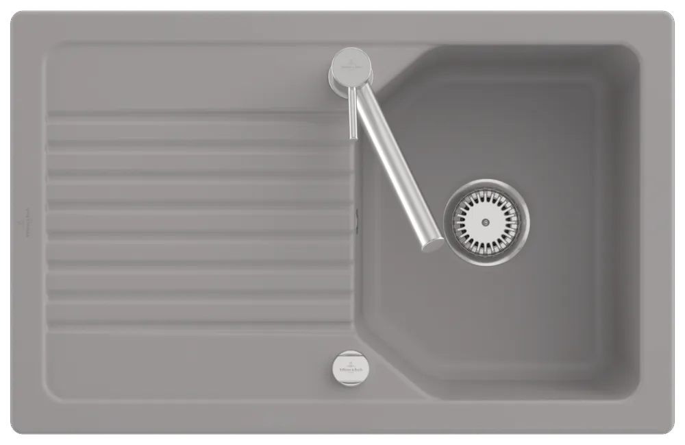Villeroy & Boch Einbau-Küchenspülbecken „Linara“ 45 800 × 510 × 200 mm in Fossil