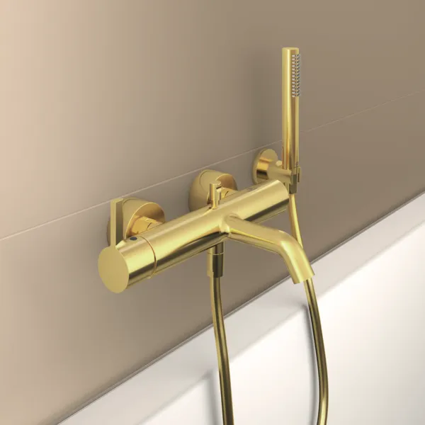 Ideal Standard Badearmatur Aufputz Joy, Brushed Gold