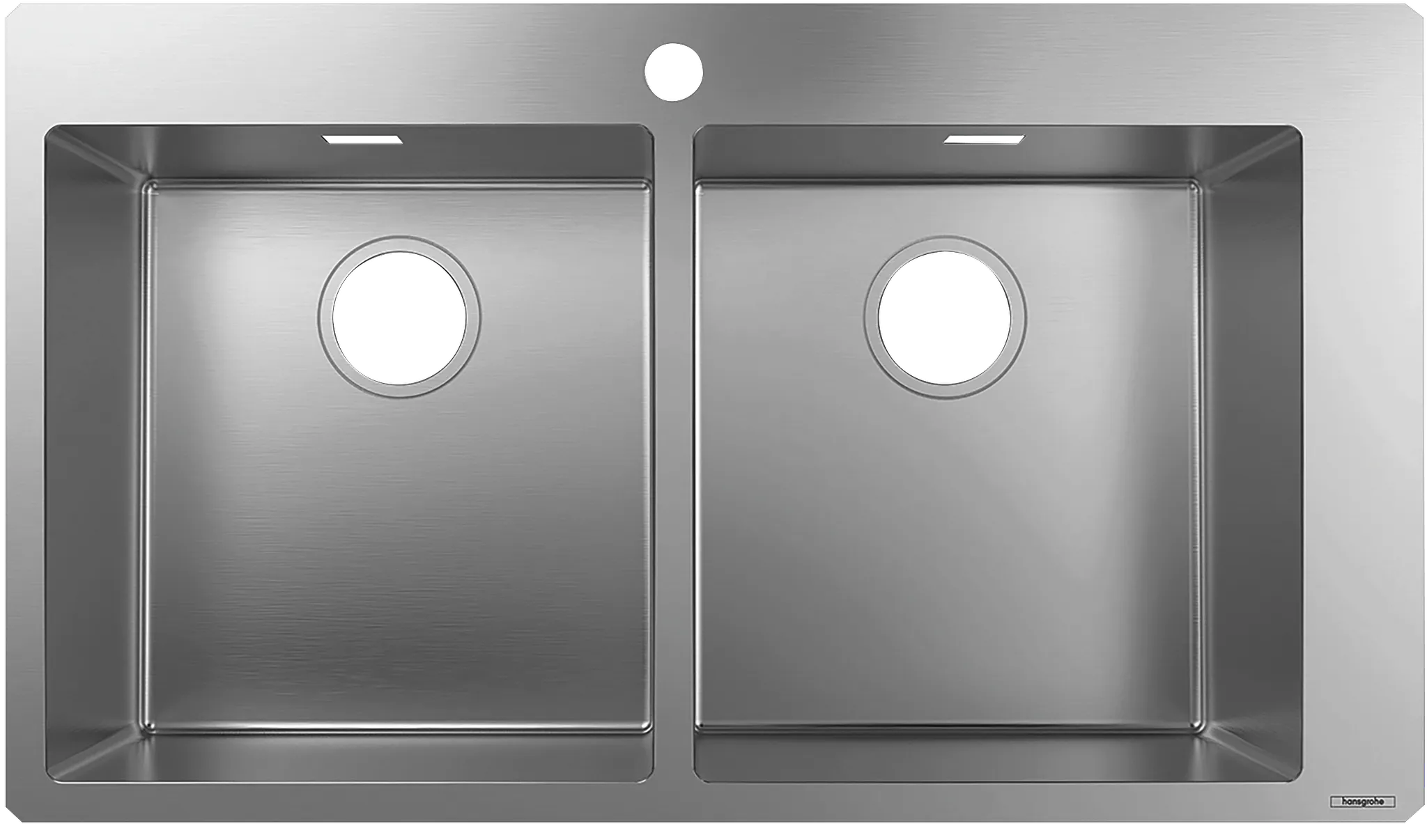 Einbauspüle 370x370 S711-F765 Einbauspüle 370x370 S711-F765