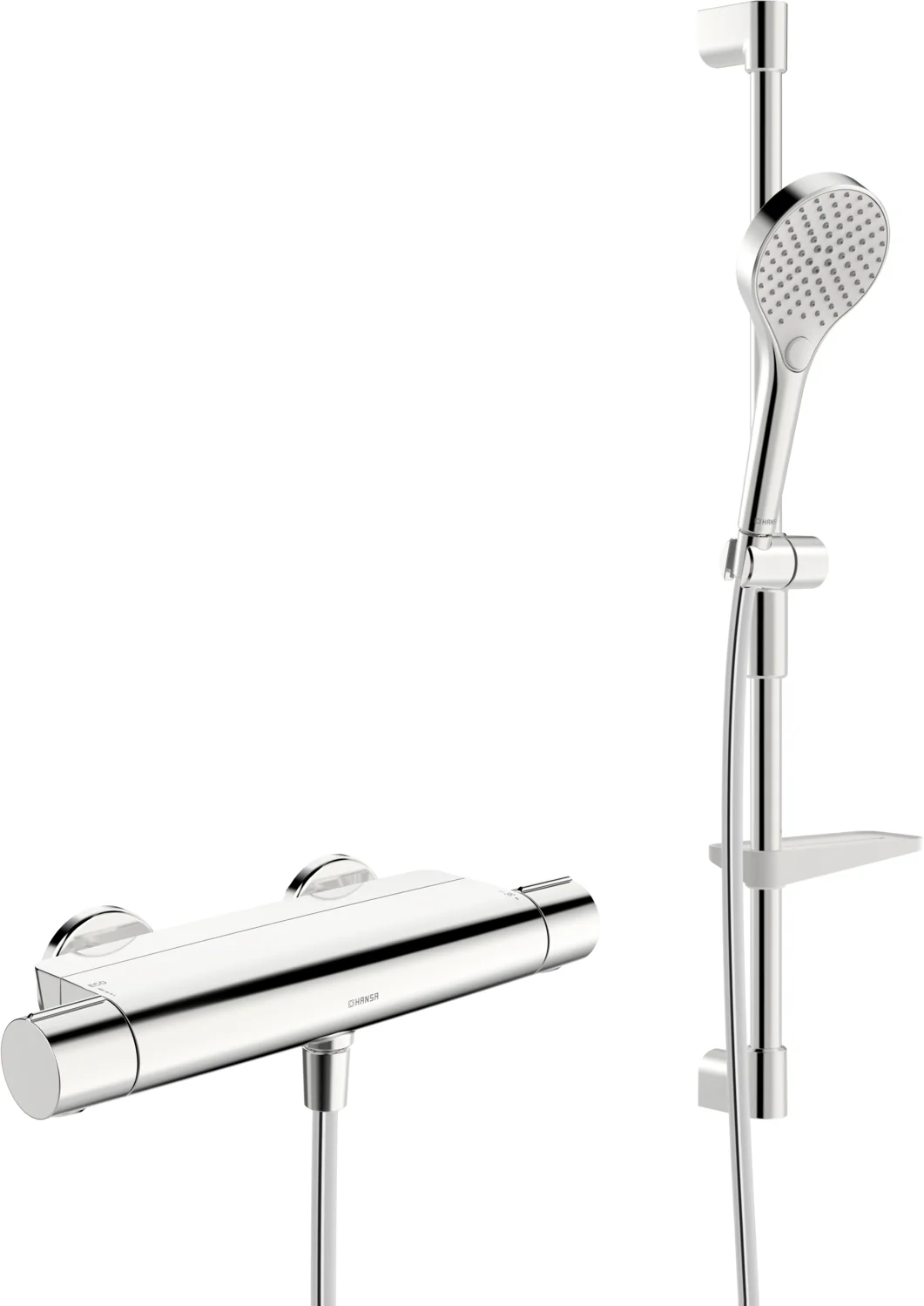 HansaOPTIMA Duscharmatur Hansaoptima 2023 Thermostat Chrom 9 l/min HansaOPTIMA Duscharmatur Hansaoptima 2023 Thermostat Chrom 9 l/min