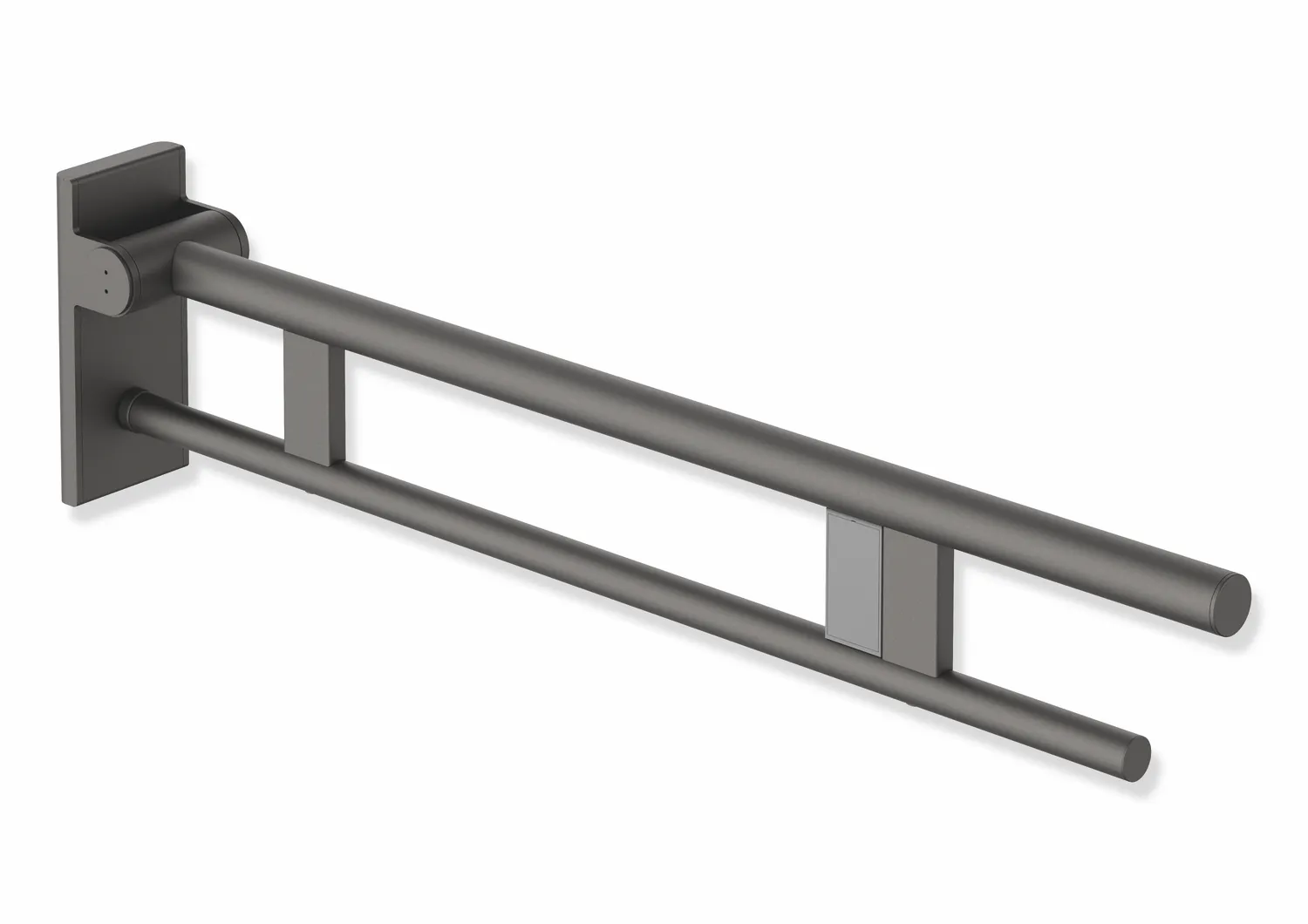 HEWI Stützklappgriff Duo Design A Edelstahl 850 mm HEWI Stützklappgriff Duo Design A Edelstahl 850 mm