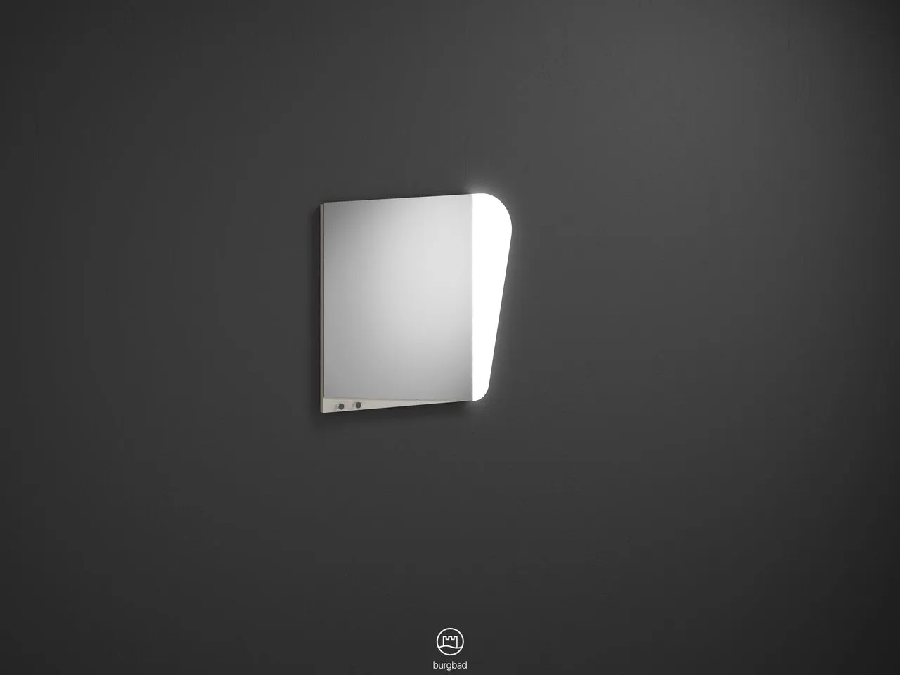 burgbad Spiegel „Badu“ 600 × 590 mm