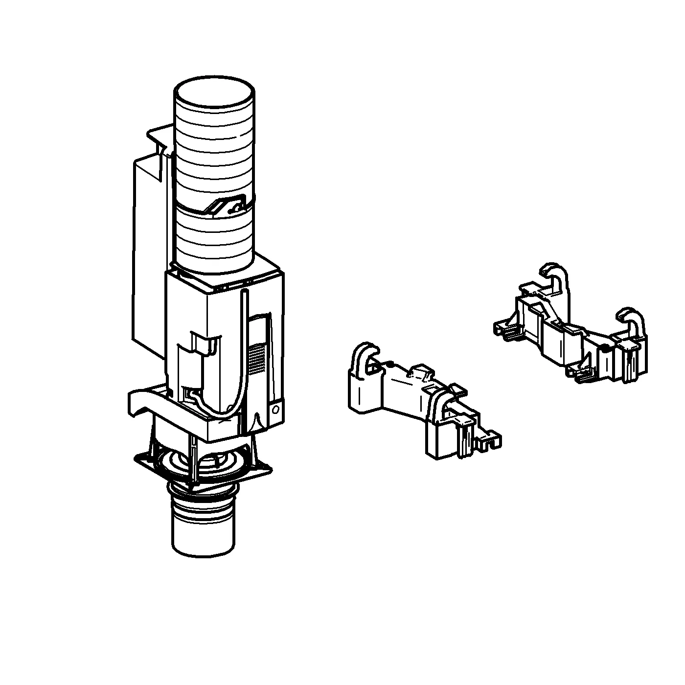 Grohe 2-Mengen-Umrüstset 38736 für Spülkasten GD 2, 6-9l einstellbar Grohe 2-Mengen-Umrüstset 38736 für Spülkasten GD 2, 6-9l einstellbar