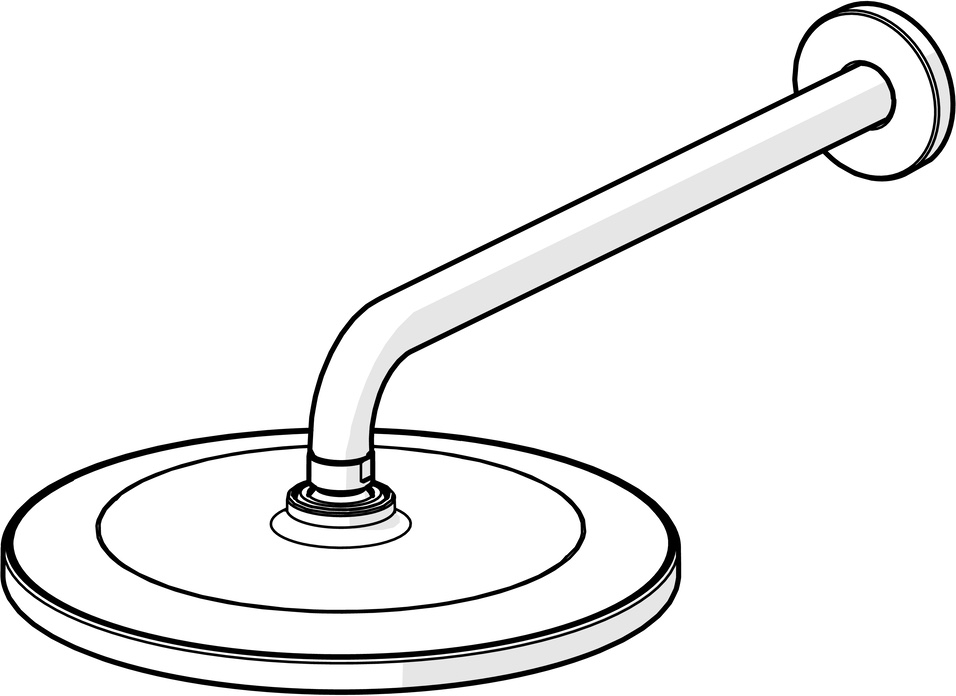 Duschkopf „Viva“ in Stahl gebürstet Duschkopf „Viva“ in Stahl gebürstet