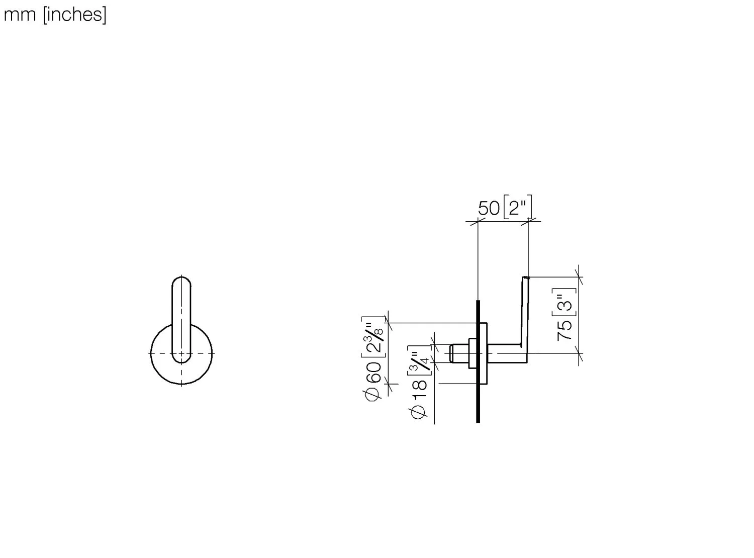 Dornbracht META Unterputzventil rechtsschließend ½" Chrom Dornbracht META Unterputzventil rechtsschließend ½" Chrom