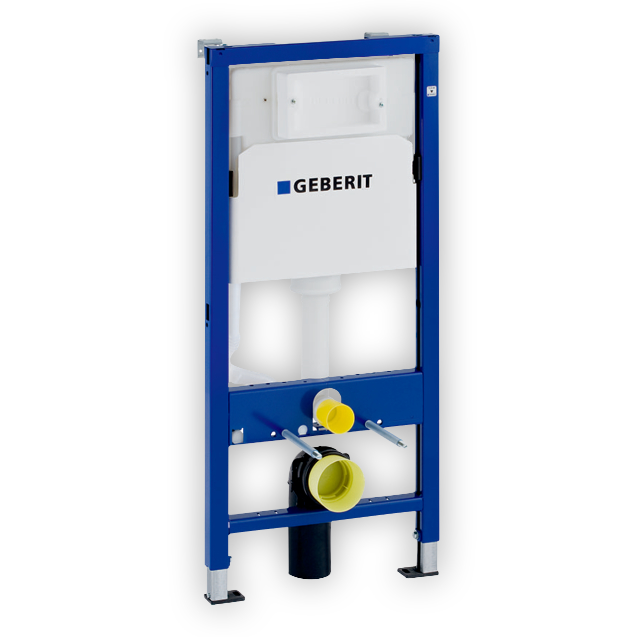 Vorwand-/Einbauelement für Toilette mit Spülkasten Delta (UP100) Betätigungsplatte Geberit UP100 „Delta25“ in Vorwand-/Einbauelement für Toilette mit Spülkasten Delta (UP100) Betätigungsplatte Geberit UP100 „Delta25“ in