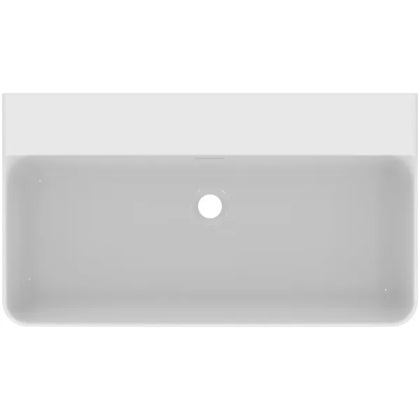 Waschbecken „Conca“ 80 × 45 × 16,5 cm in Weiß Waschbecken „Conca“ 80 × 45 × 16,5 cm in Weiß