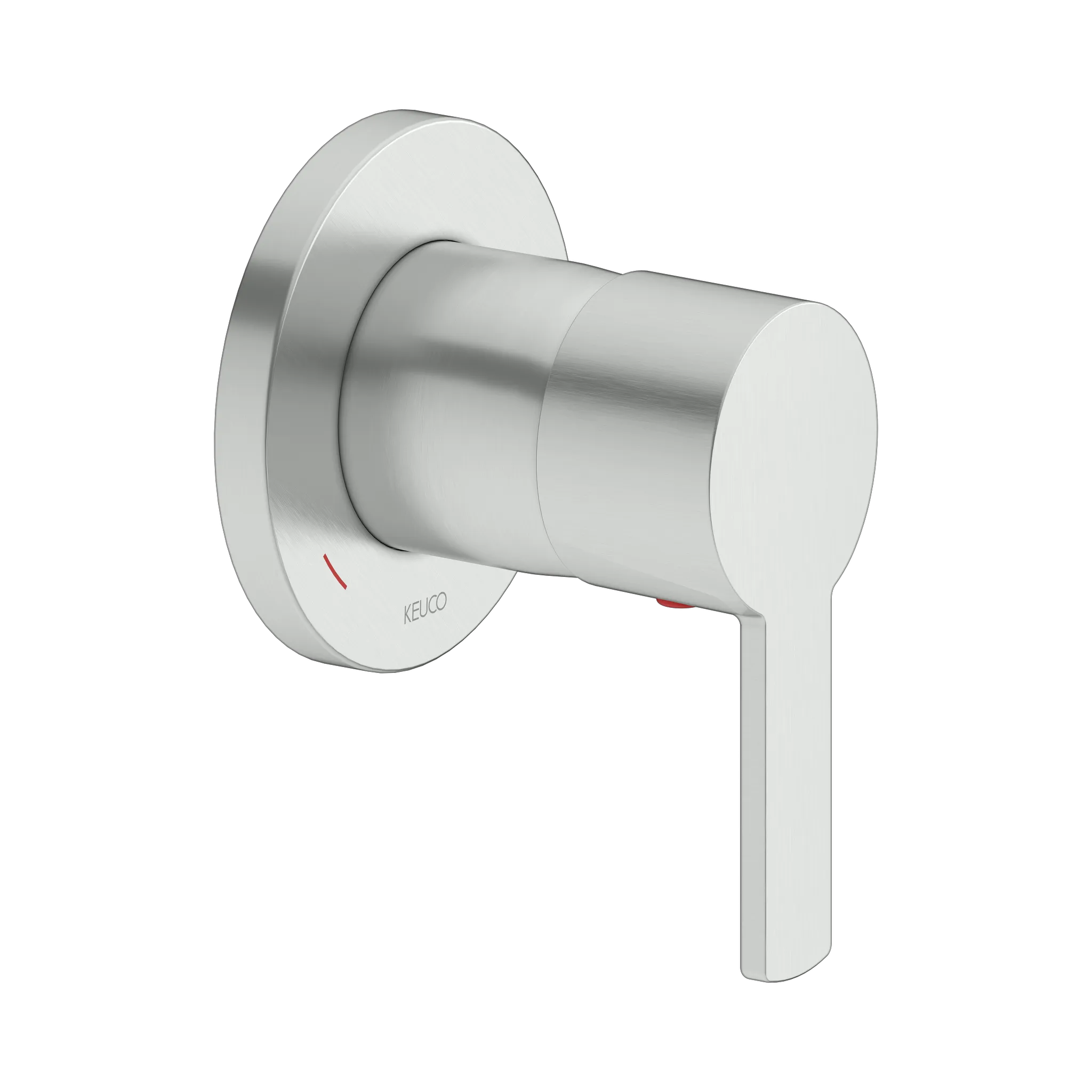 KEUCO PLAN BLUE Einhebelmischer Unterputz Edelstahl-finish