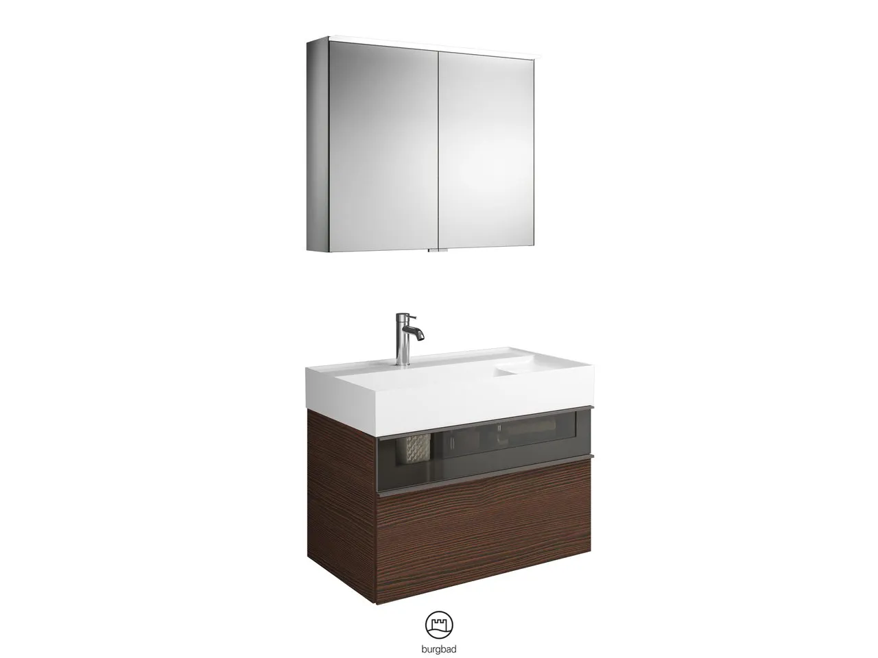 burgbad Yumo PG1 Badmöbelset (SFKZ082) burgbad Yumo PG1 Badmöbelset (SFKZ082)