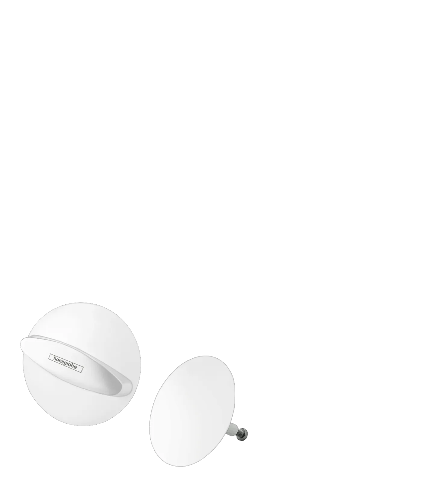 Hansgrohe Flexaplus Fertigset Ablauf- und Überlaufgarnitur, Mattweiß Farbe: Mattweiß Hansgrohe Flexaplus Fertigset Ablauf- und Überlaufgarnitur, Mattweiß Farbe: Mattweiß