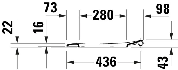 Duravit Univ. WC-Sitz Oval Tief 452mm, Ülap., Absenkaut.,abnehmb.,Scharn. Edelst.,Weiß Duravit Univ. WC-Sitz Oval Tief 452mm, Ülap., Absenkaut.,abnehmb.,Scharn. Edelst.,Weiß