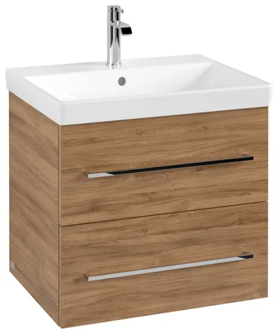Villeroy & Boch Waschtischunterschrank „Avento“ für Schrankwaschtisch 580 × 514 × 452 mm Kansas Oak, Soft Closing Villeroy & Boch Waschtischunterschrank „Avento“ für Schrankwaschtisch 580 × 514 × 452 mm Kansas Oak, Soft Closing