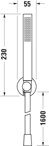 Brausegarnitur Brausen und Zubehör Wandanschlussbogenset „ZubehörArmaturen“ in Chrom